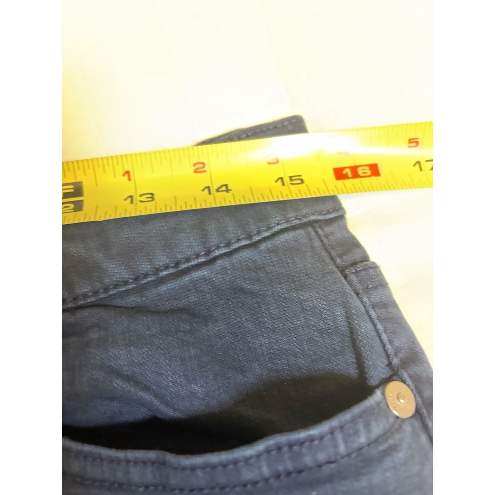 BLANK NYC High Rise Straight Leg Pant ~10/30~Dark Wash Blue Jeans 27" Inseam NWT - Picture 7 of 14